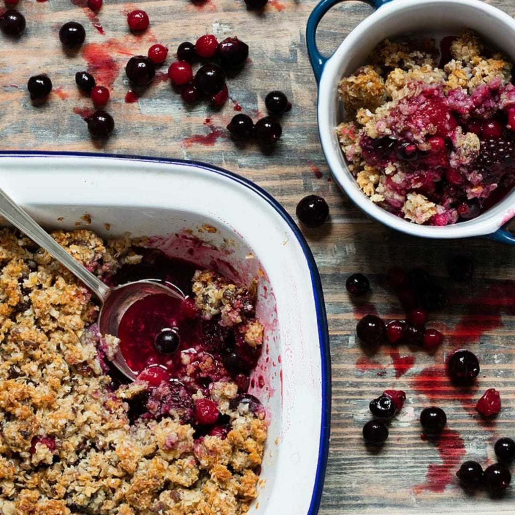 Apple and Blackcurrant Crumble Recipe from 'Using the Mixes' Series