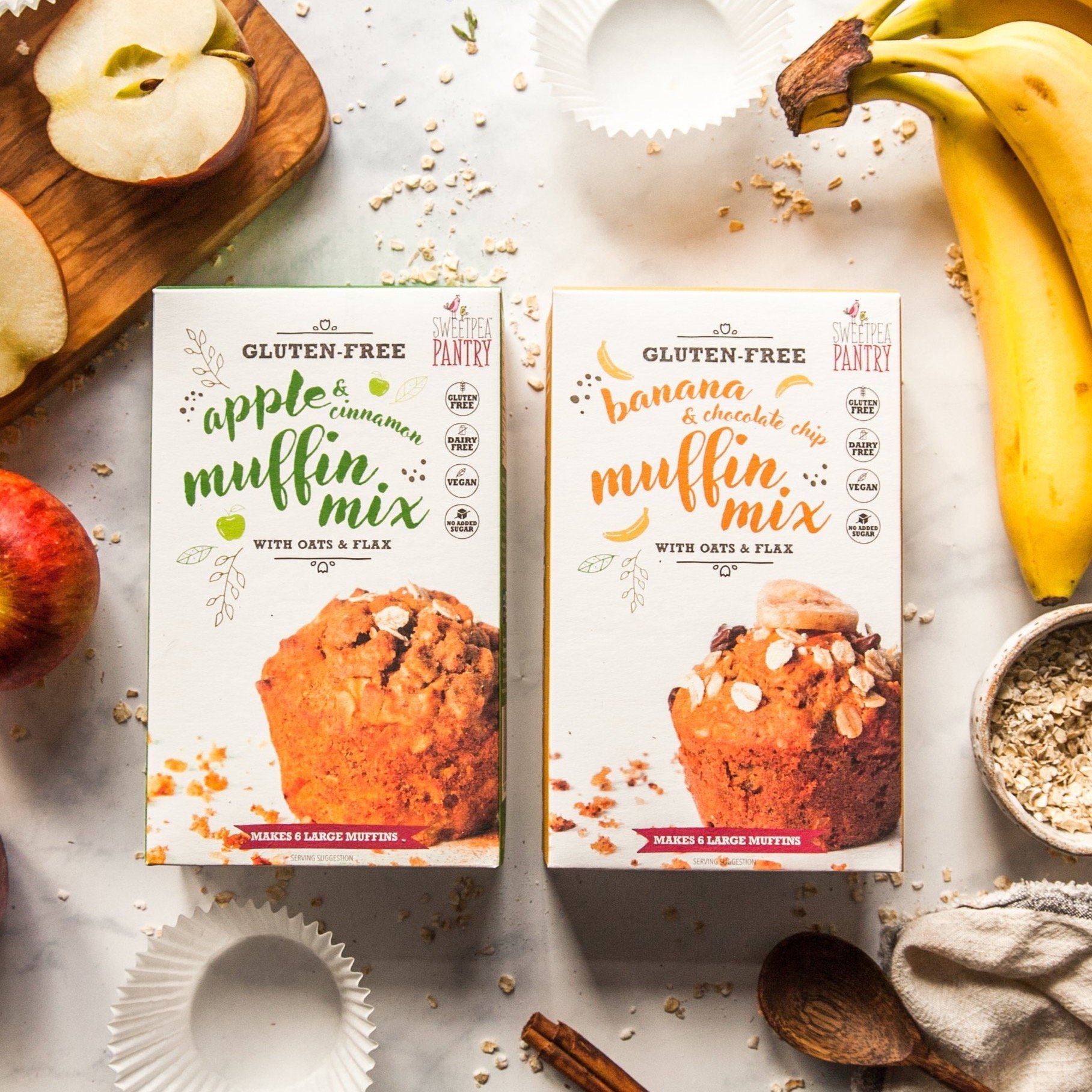 Muffin Bundle (6 units) (gluten-free) Sweetpea Pantry 