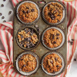 NEW! Banana and Chocolate Chip Muffin Mix with oats and flax (gluten-free) Sweetpea Pantry 