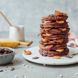 NEW! Stacks of Goodness Double Chocolate Protein Pancake Mix 200g Sweetpea Pantry 