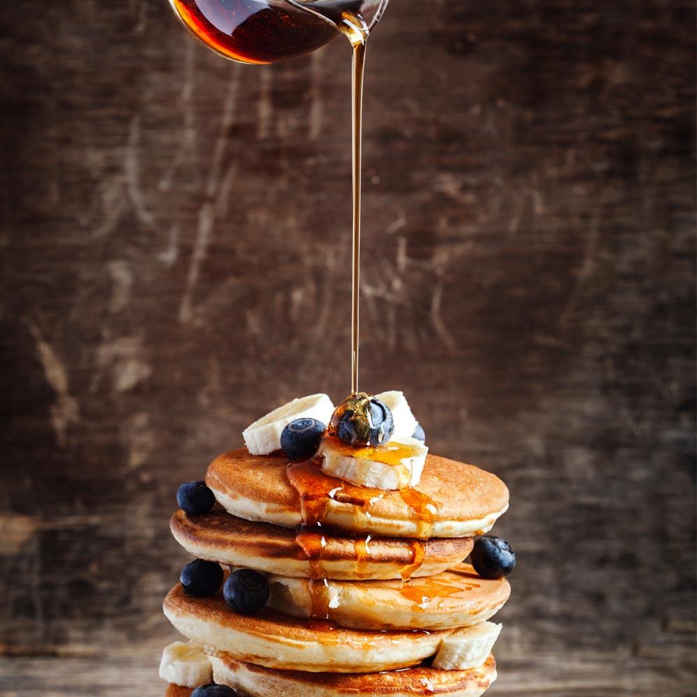 NEW! Stacks of Goodness Vanilla & Blueberry Protein Pancake Mix 200g Sweetpea Pantry 